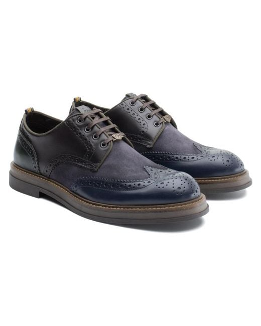 Ambitious Btr Brogues in het Blue voor heren