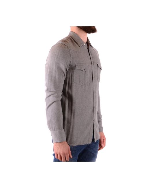 Dondup Gray Casual Shirts for men