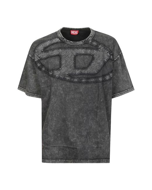 DIESEL Gray T-Shirts for men