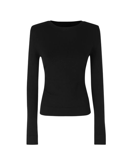 Dondup Black Round-Neck Knitwear