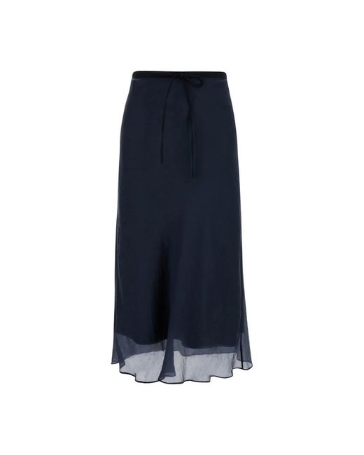 Skirts > maxi skirts DUNST en coloris Blue