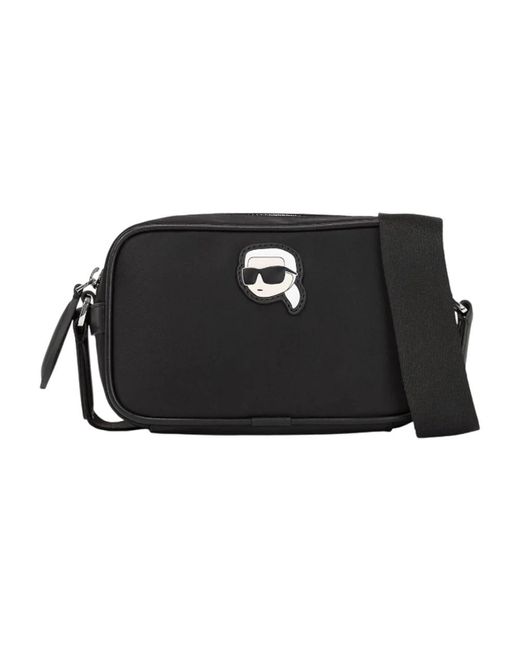 Karl Lagerfeld Black Cross Body Bags