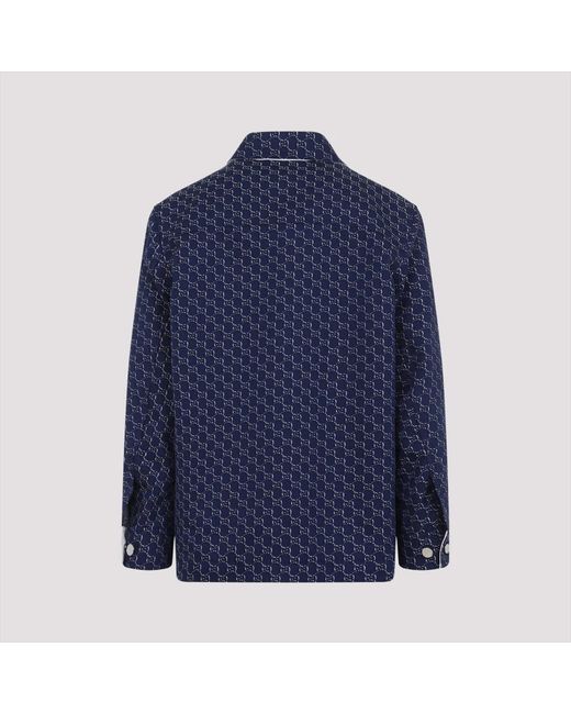 Gucci Katoenen Overshirt in het Blue voor heren