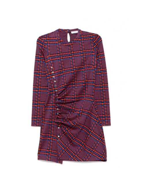 Rabanne Short Dresses in het Purple