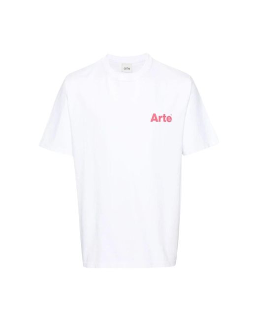 Arte' White T-Shirts for men