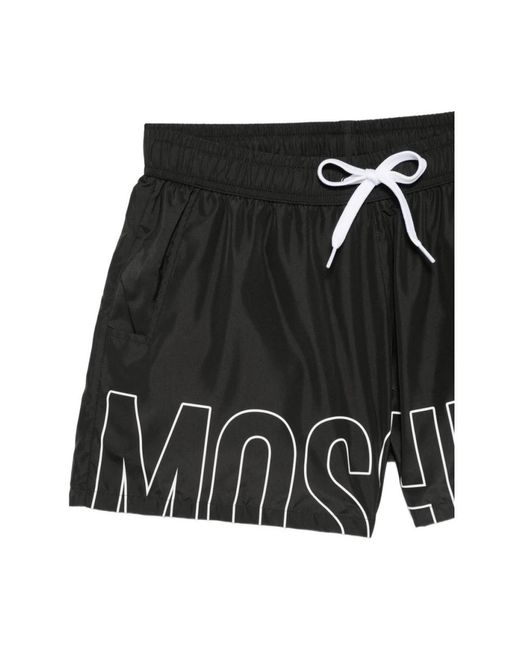 Moschino Black Beachwear for men