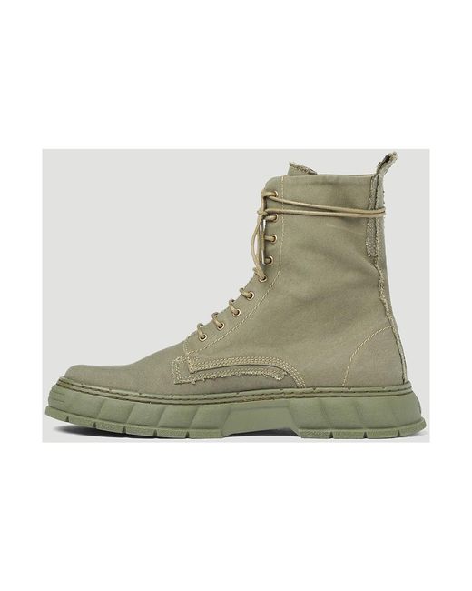 Shoes > boots > lace-up boots Viron en coloris Green