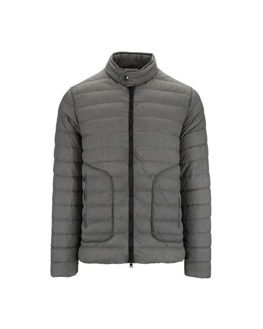 Piumino con zip di Herno in Gray da Uomo