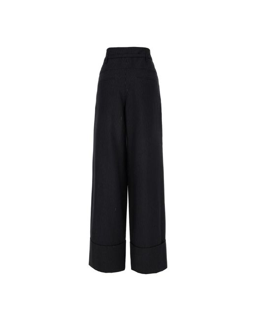 Fendi Black Wide Trousers