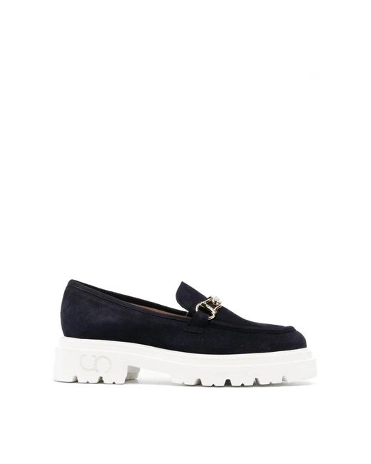 Casadei Blue Loafers