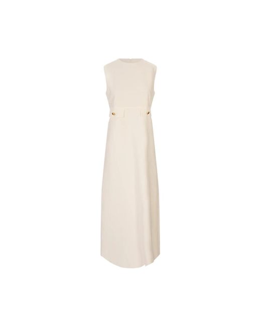 Midi Dresses P.A.R.O.S.H. de color White