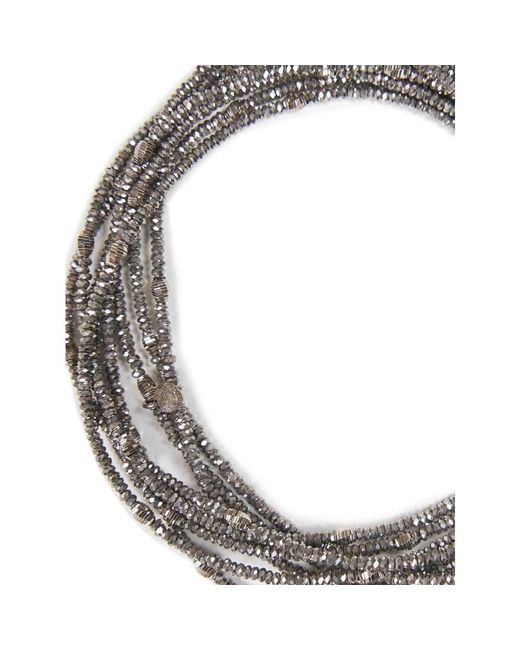 Brunello Cucinelli Gray Bracelets