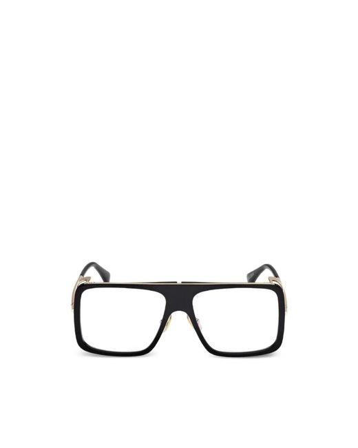 Max Mara Metallic Glasses