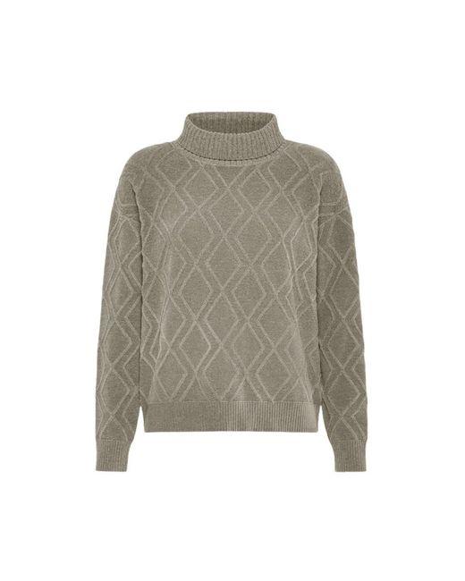 Turtlenecks Rrd de color Gray