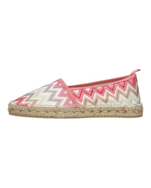 Missoni Pink Espadrilles