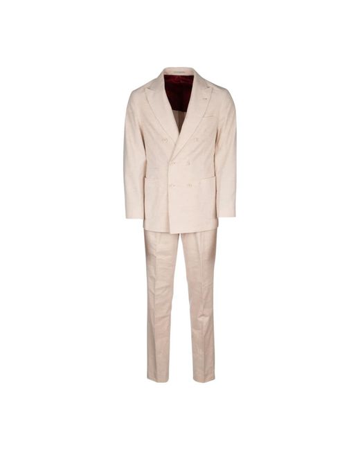 Double Breasted Suits Brunello Cucinelli de hombre de color Natural
