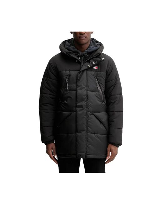 Tommy Hilfiger Jassen ,Zwart ,Winterjassen in het Black voor heren
