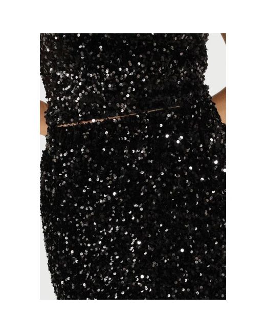 Notre-v Rokken ,Zwart ,Zwarte Midi Rok Nv-Embla Stijl in het Black
