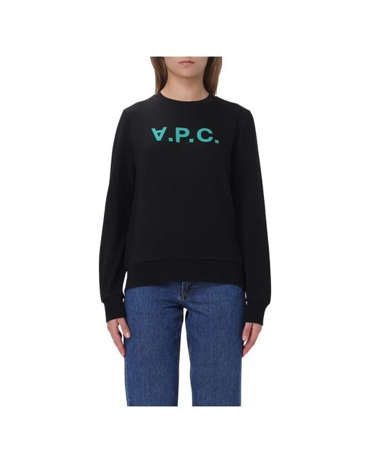 Cómoda viva sweatshirt A.P.C. de color Black