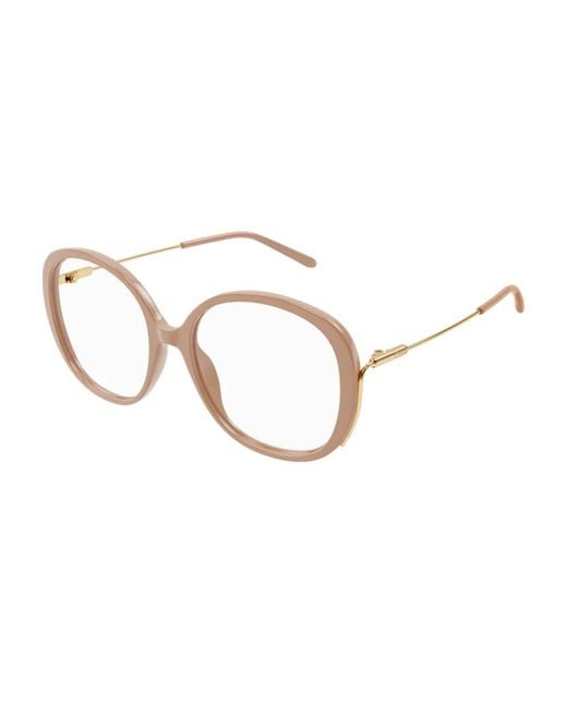 Glasses di Chloé in Metallic