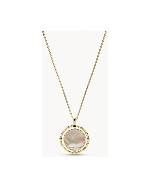 Fossil Metallic Necklaces