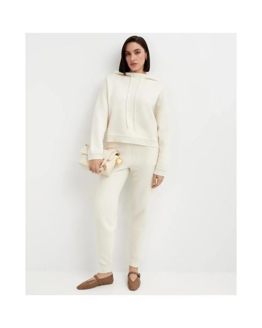 Loulou de Saison White Cashmere Knitwear