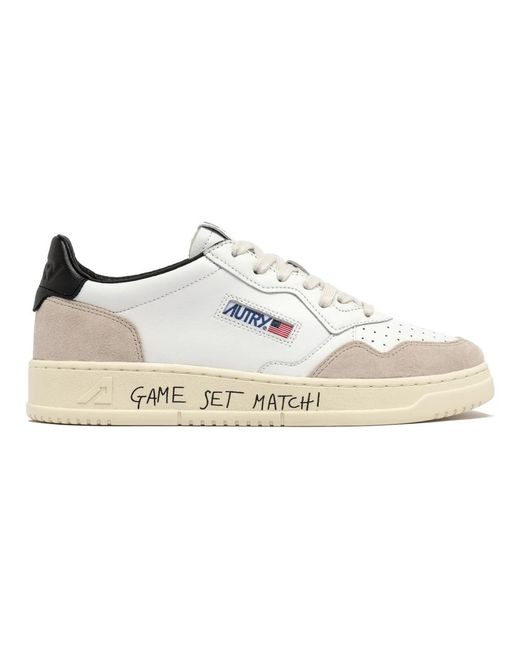 Autry White Sneakers for men