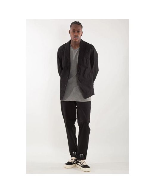Transit Jassen ,Zwart ,Stretch Crepe Blazer in het Black voor heren
