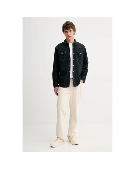 Levi's Casual Hemden in het Black voor heren