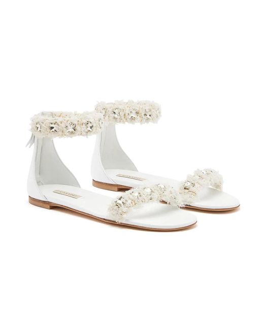 Shoes > sandals > flat sandals Casadei en coloris White