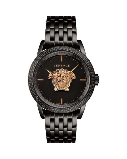 Versace Black Watches for men