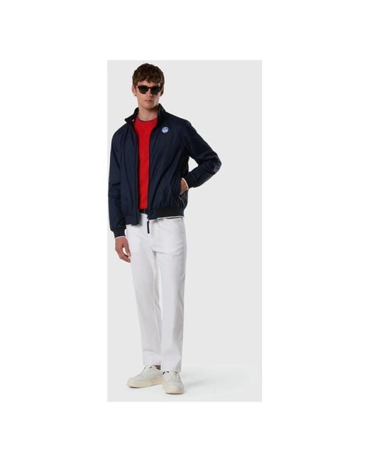 North Sails Blue Bomber Jackets for men