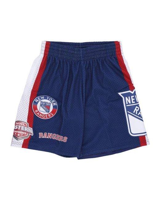 Casual Shorts Mitchell & Ness pour homme en coloris Blue