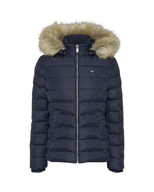 Tommy Hilfiger Blue Down Jackets