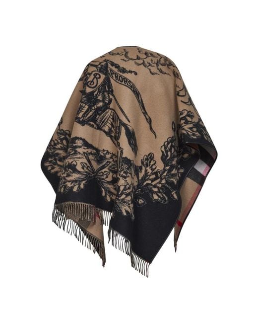 Capes Burberry en coloris Black