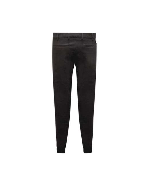 PT01 Black Slim-Fit Trousers for men