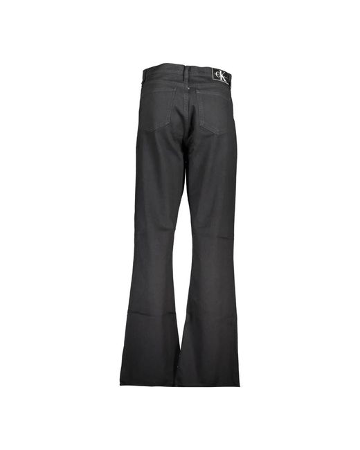 Calvin Klein Gray Flared Jeans