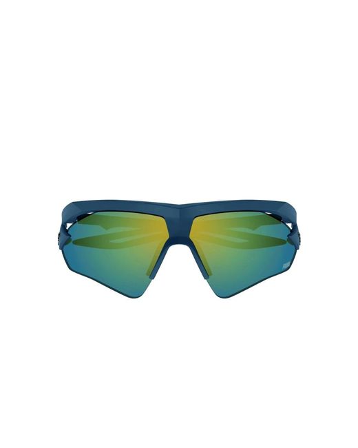 PUMA Green Sport acetat sonnenbrille mit spiegellinsen