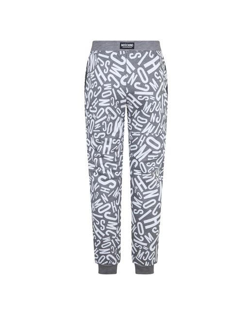 Moschino Blue Sweatpants