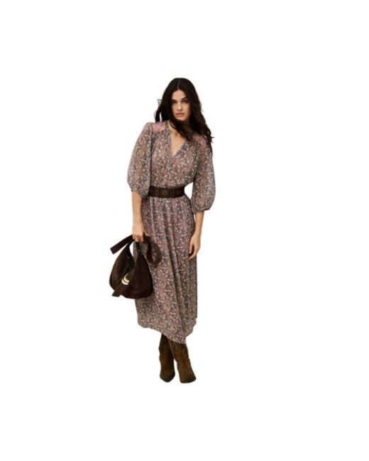 Maxi Dresses Ba&sh de color Brown