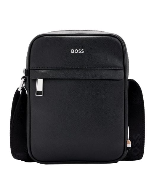 Boss Black Messenger Bags for men