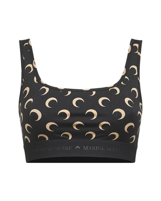 Sleeveless Tops MARINE SERRE en coloris Black