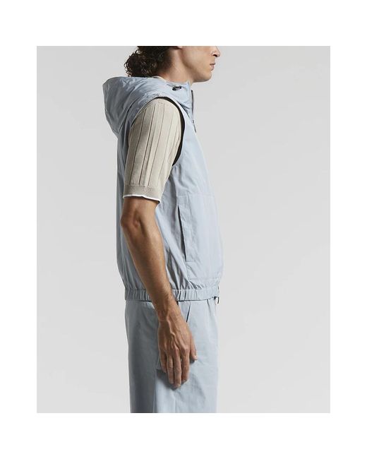 Peserico Solotex Technical Fabric Weste in Blue für Herren