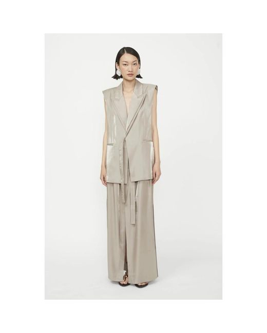 Vests Isabelle Blanche de color Natural