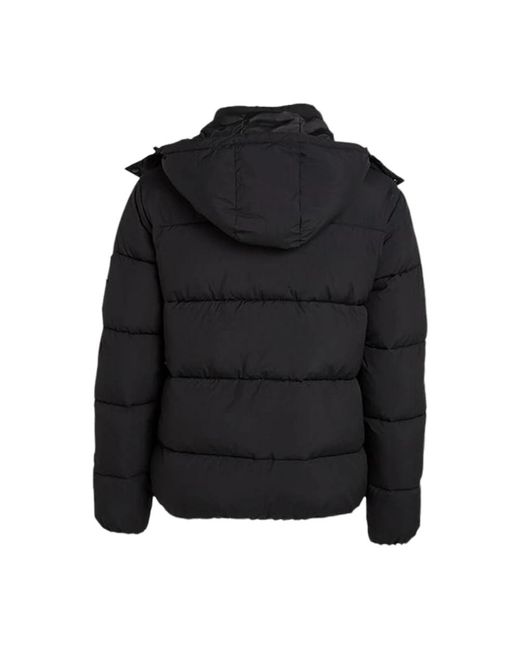 Calvin Klein Jassen ,Zwart ,Stijlvolle Jas Voor Mannen in het Black voor heren
