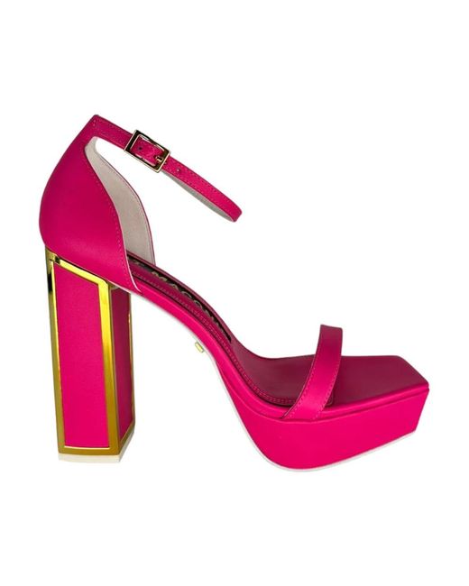 Kat Maconie Pink High Heel Sandals