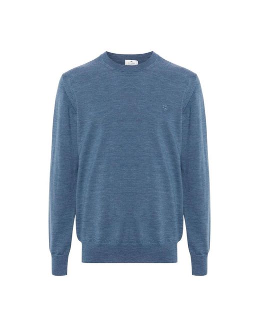 Etro Blue Sweatshirts for men