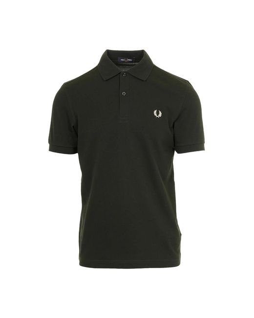 Fred Perry Black Polo Shirts for men