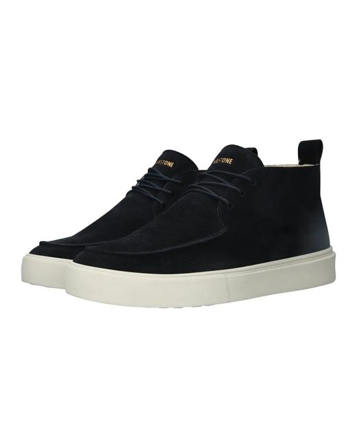 Blackstone Lace-Up Boots in het Black voor heren
