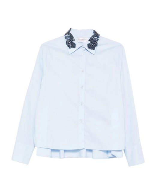 Ermanno Scervino Blue Shirts